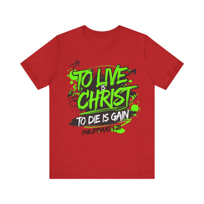 To live is Christ