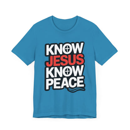 kNOw Jesus kNOw peace