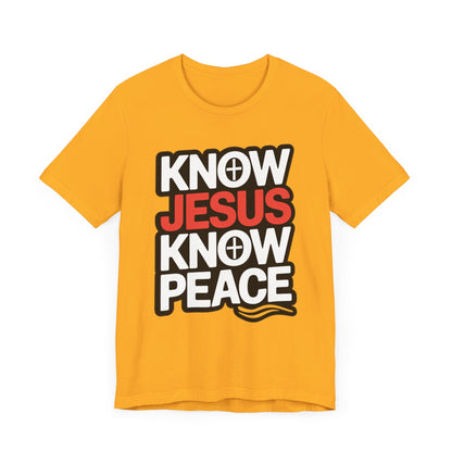 kNOw Jesus kNOw peace